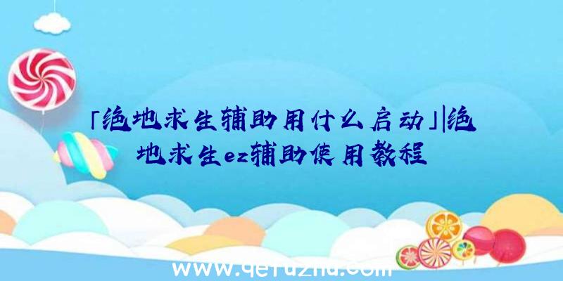 「绝地求生辅助用什么启动」|绝地求生ez辅助使用教程